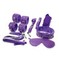 Plesur Everything Bondage Kit de 12 pièces - Violet