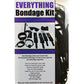 Plesur Tout Bondage Kit de 12 pièces - Noir