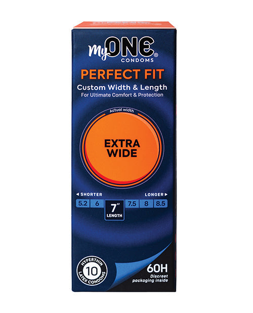 Condones My One Extra Anchos - Paquete de 10