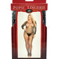 Bodystocking Noir Résille Manches Longues Strass QN