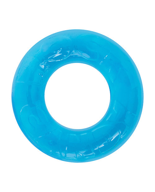 Bague en gélatine Pierre de Sucre - Bleue