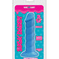 Rock Candy Godemiché Réaliste | Grand Godemiché Suga Daddy 24 cm | Godemiché en Silicone | Godemiché à Ventouse Bleu