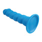 Rock Candy Godemiché Réaliste | Grand Godemiché Suga Daddy 24 cm | Godemiché en Silicone | Godemiché à Ventouse Bleu
