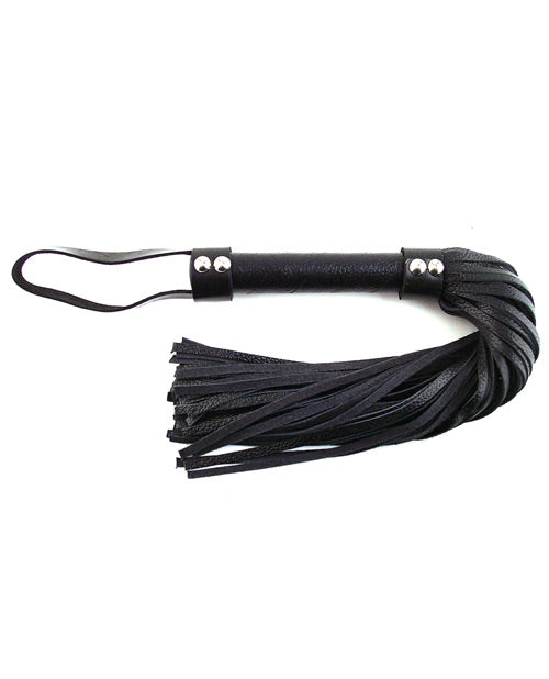 Fusta de cuero corta Rouge - Negro