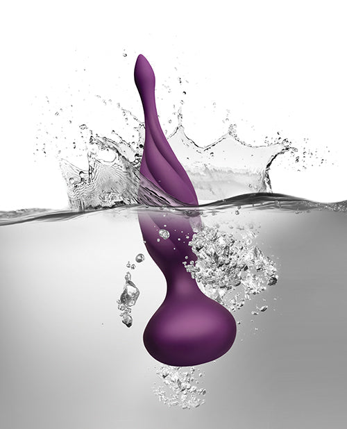 Rocks Off Petite Sensations Découvre le plug avec télécommande - Violet