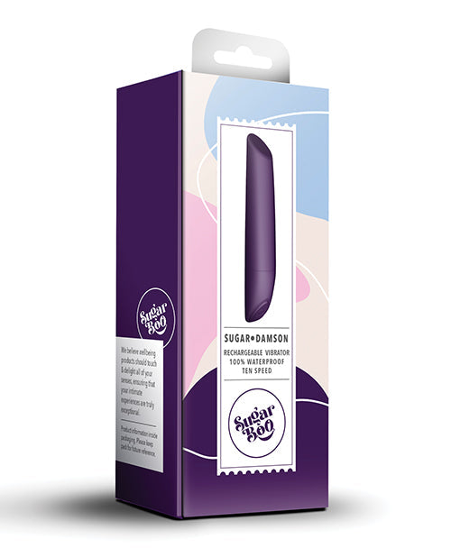 Vibrador recargable SugarBoo Sugar Damson - Damson