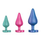 Kit de plugs anaux ROMP Luster - Multicolore
