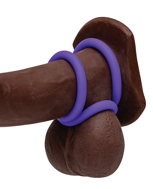 Anneau pénien Romp Remix Trio lot de 3 – Violet