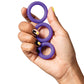 Anneau pénien Romp Remix Trio lot de 3 – Violet