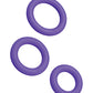 Anneau pénien Romp Remix Trio lot de 3 – Violet