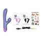 ROMP Pulse Vibrador de conejo de pulso de aire - Morado 3D