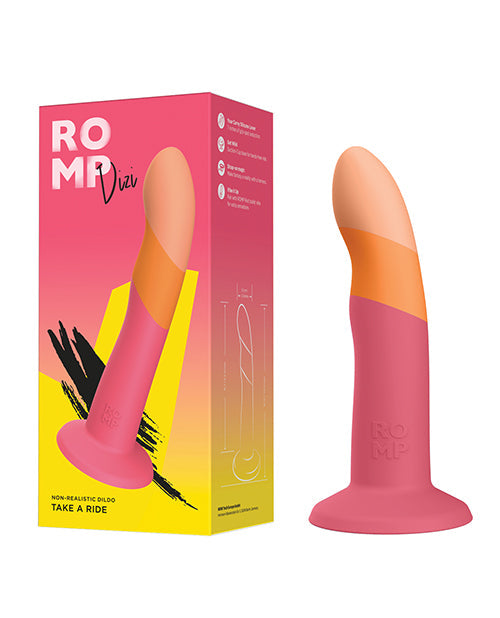 Dildo ROMP Dizi de 3 colores - Rosa