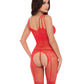 Rene Rofe Justaucorps Rouge Cœur Ouvert Taille Unique