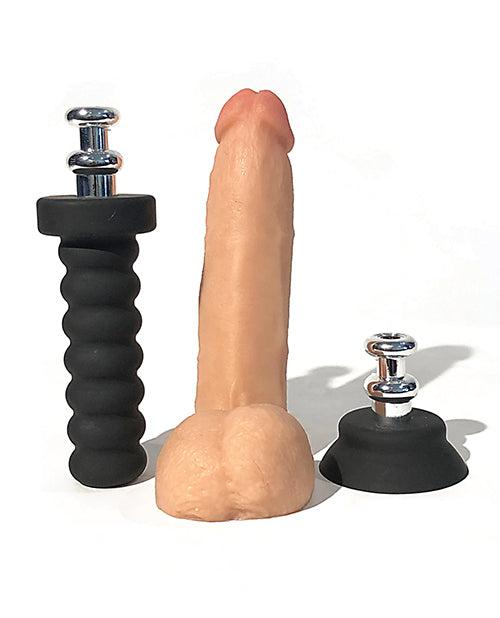 Gros Godemichet de 7 pouces Rascal | Godemichet Réaliste Rammer | Godemichet à Ventouse | Godemichet en Silicone Mains Libres