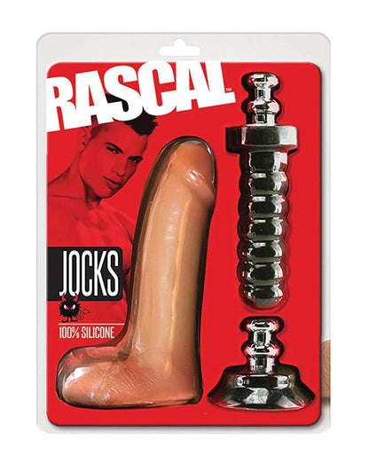 Gode ceinture 20 cm "Rascal" | Gode réaliste "Rammer" | Gode à ventouse mains-libres