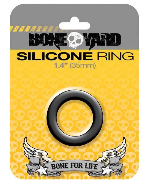 Anneau en silicone Boneyard 1,4" - Noir