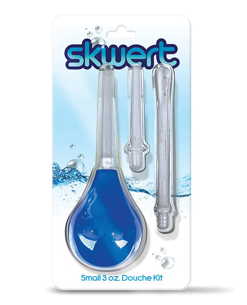 Pera de enema Skwert con 3 cánulas - 3 oz