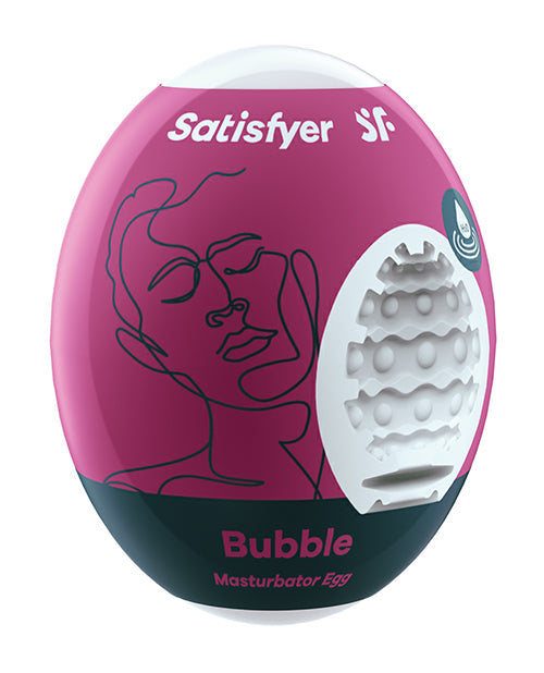 Satisfyer Masturbateur Œuf Bubble - Violet