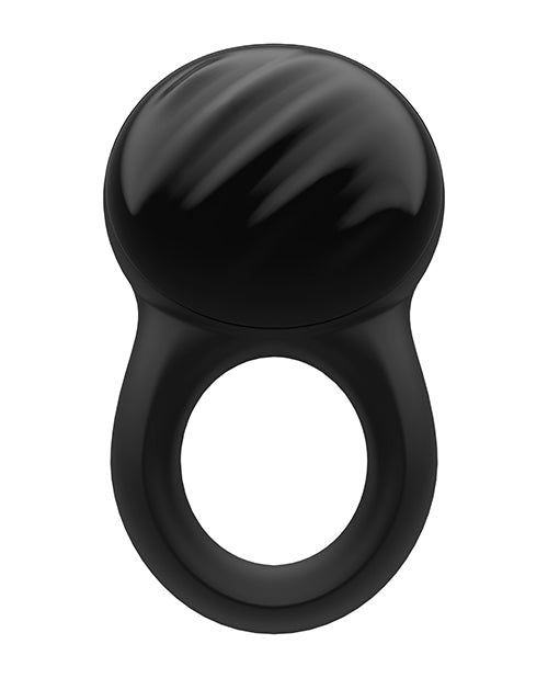 Bague Signet Satisfyer avec application Bluetooth - Noir