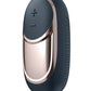 Satisfyer Dark Desire - Bleu foncé/Laiton