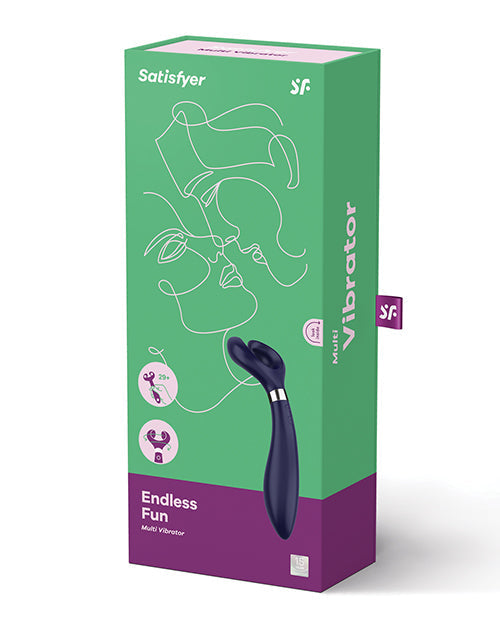 Vibromasseur Satisfyer Endless Fun - Bleu