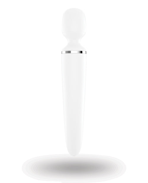 Satisfyer Wand-er Woman - Blanco/Cromado