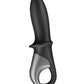 Vibromasseur Bluetooth Satisfyer | Vibromasseur Hot Passion contrôlé par application | Vibromasseur téléphone noir | Meilleur vibromasseur pour femmes