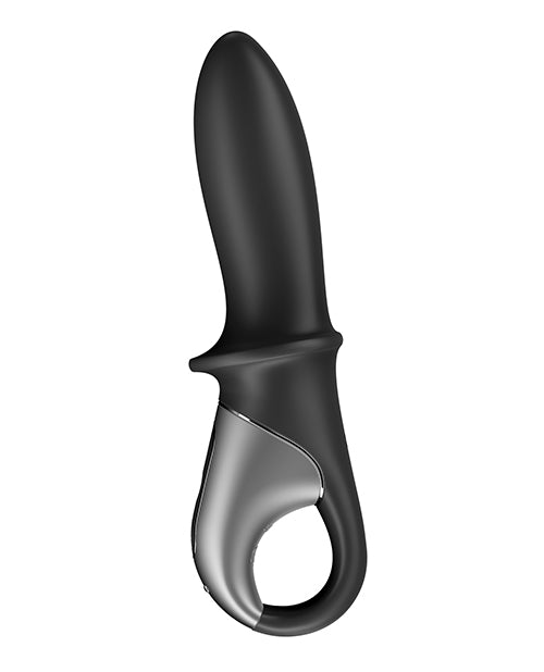 Vibromasseur Bluetooth Satisfyer | Vibromasseur Hot Passion contrôlé par application | Vibromasseur téléphone noir | Meilleur vibromasseur pour femmes
