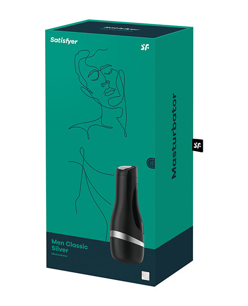 Satisfyer Men Classic - Noir/Argent