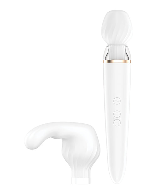 Satisfyer Double Wand-er - Blanc