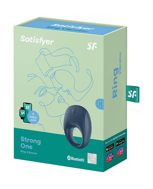Satisfyer Strong One avec application Bluetooth - Bleu