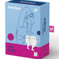 Copa Menstrual Satisfyer Feel Secure - Transparente