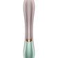 Vibromasseur Bluetooth Satisfyer | Vibromasseur Hot Lover contrôlé par application | Vibromasseur téléphone vert | Meilleur vibromasseur pour femmes