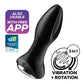 Satisfyer Rotator Plug 2+ - Negro