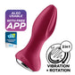 Satisfyer Rotator Plug 2+ - Fucsia