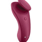 Satisfyer Vibrador Braguita Secreto - Vino Tinto
