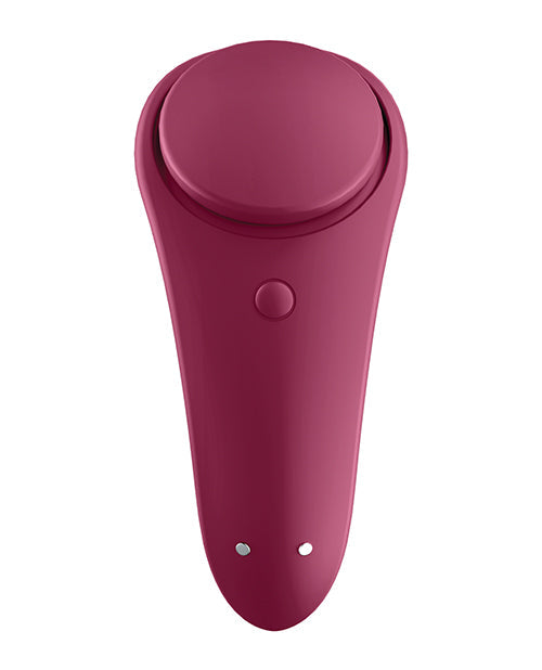 Satisfyer Sexy Secret Vibrador de Braga - Vino Tinto