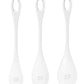 Satisfyer Yoni Power 1 Set de bolas de entrenamiento - Blanco