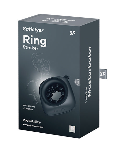 Satisfyer Ring Stroker - Noir