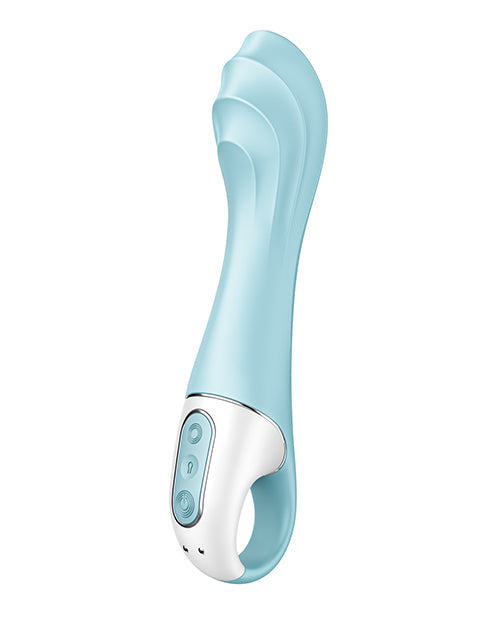 Vibreur Bluetooth Satisfyer | Vibreur à pompe à air contrôlé par application | Vibreur de téléphone bleu 5+ | Meilleur vibreur pour femme