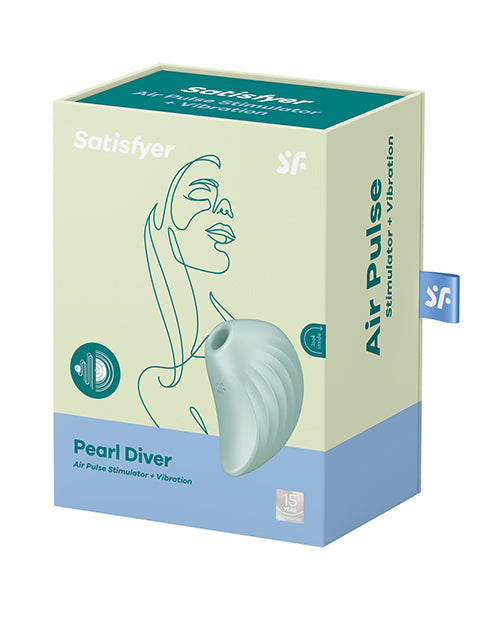 Satisfyer Pearl Diver - Menthe