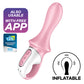 Satisfyer Air Pump Booty 5+ - Rouge