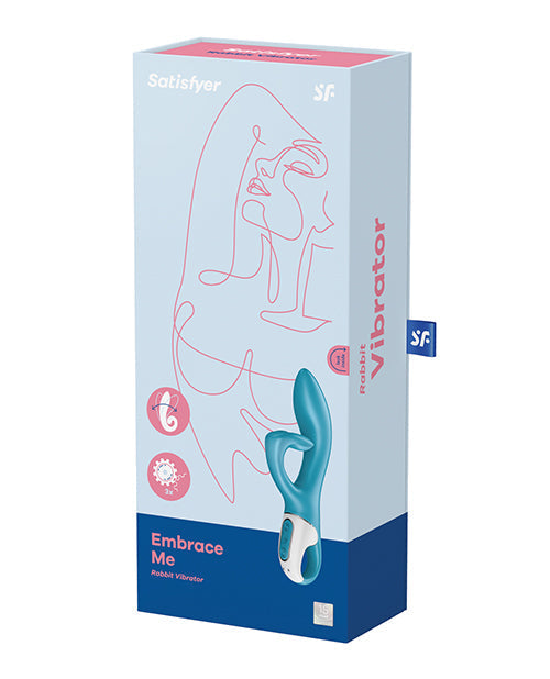 Vibromasseur point G Satisfyer | Vibromasseur Rabbit Embrace Me | Vibromasseur clitoridien turquoise 144x | Meilleur vibromasseur pour femme