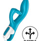 Vibromasseur point G Satisfyer | Vibromasseur Rabbit Embrace Me | Vibromasseur clitoridien turquoise 144x | Meilleur vibromasseur pour femme