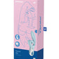Vibromasseur Satisfyer Rabbit | Vibromasseur Point G Touch Me | Vibromasseur Clitoridien Étanche Bleu | Meilleur Vibromasseur pour Femme
