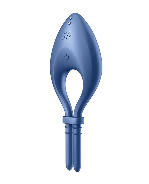 Satisfyer Anillo Vibrador Bullseye - Azul
