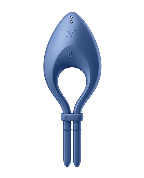 Anneau vibrant Satisfyer Bullseye – Bleu
