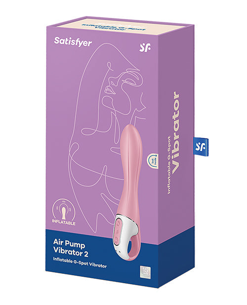 Satisfyer Vibrateur à Pompe à Air 2 - Rouge clair
