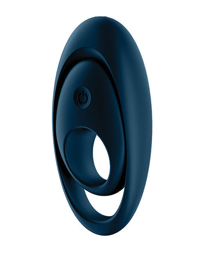 Satisfyer Glorious Duo Ring Vibrator - Bleu foncé