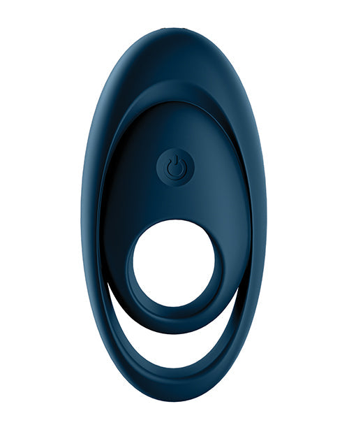 Satisfyer Glorious Duo Ring Vibrator - Bleu foncé